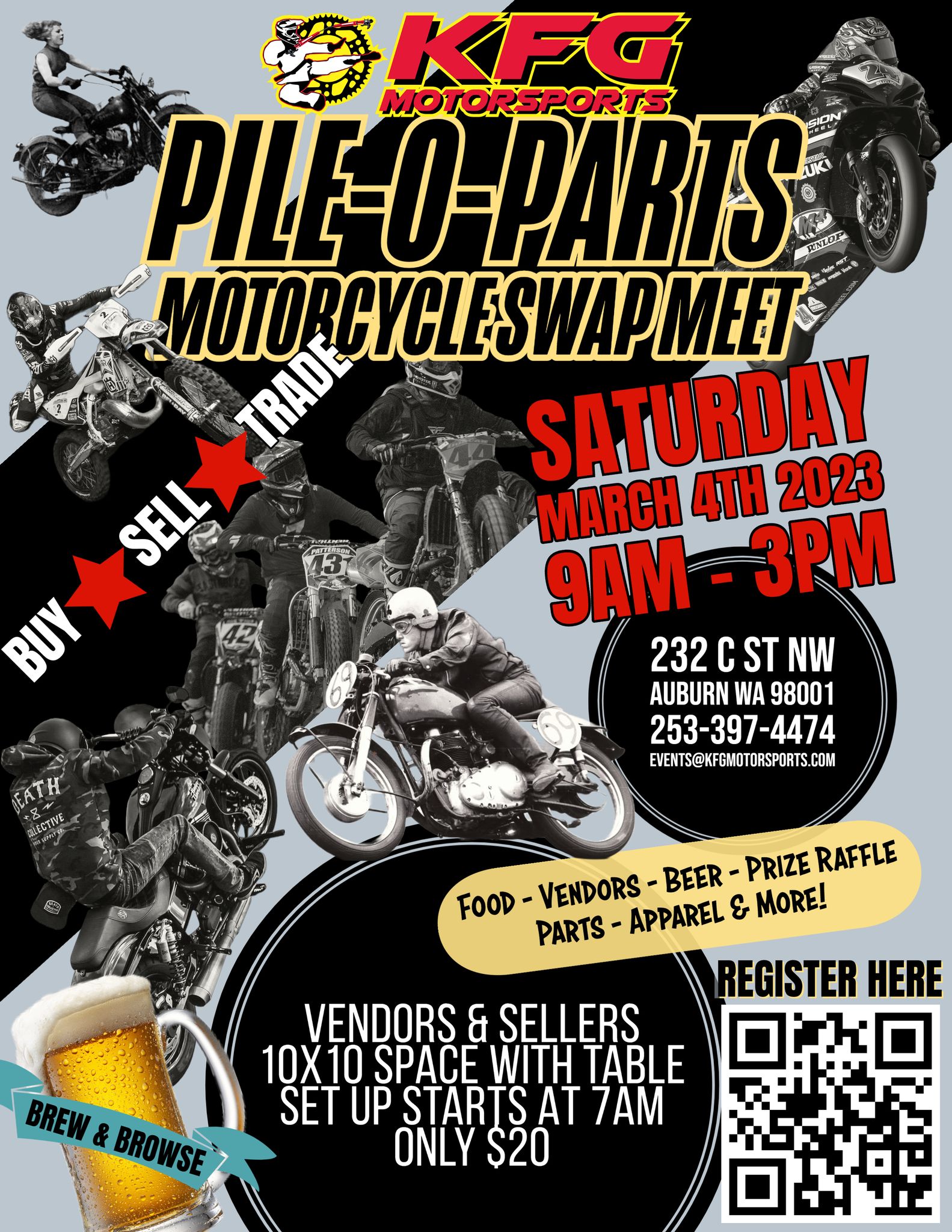 Pile-O-Parts Motorcycle Swap Meet