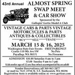 Almost Spring Swap Meet & Car Show