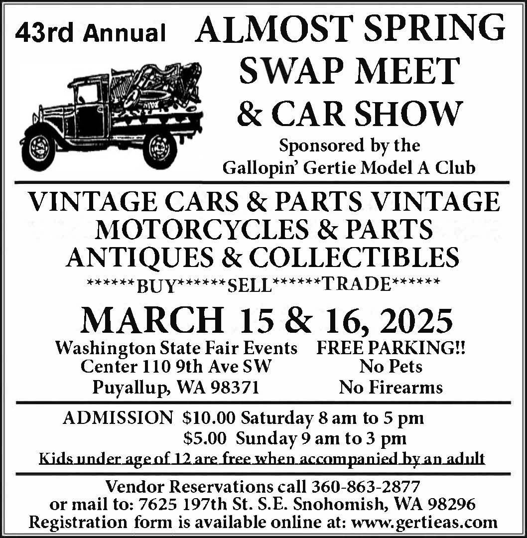 Almost Spring Swap Meet & Car Show