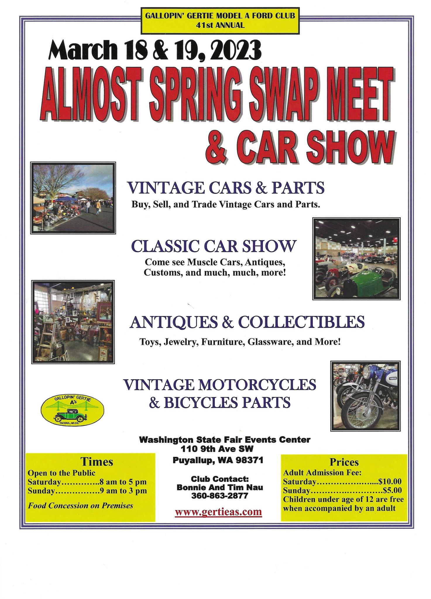 Almost Spring Swap Meet & Car Show