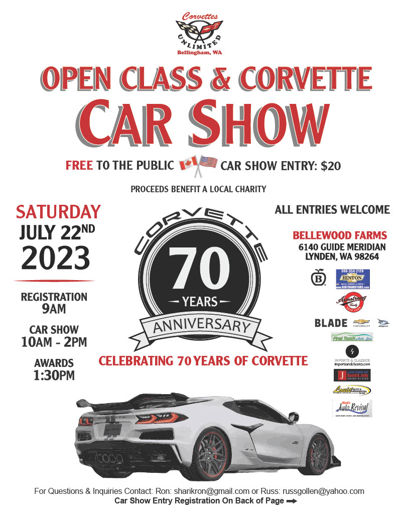 Corvettes Unlimited Open Car Show