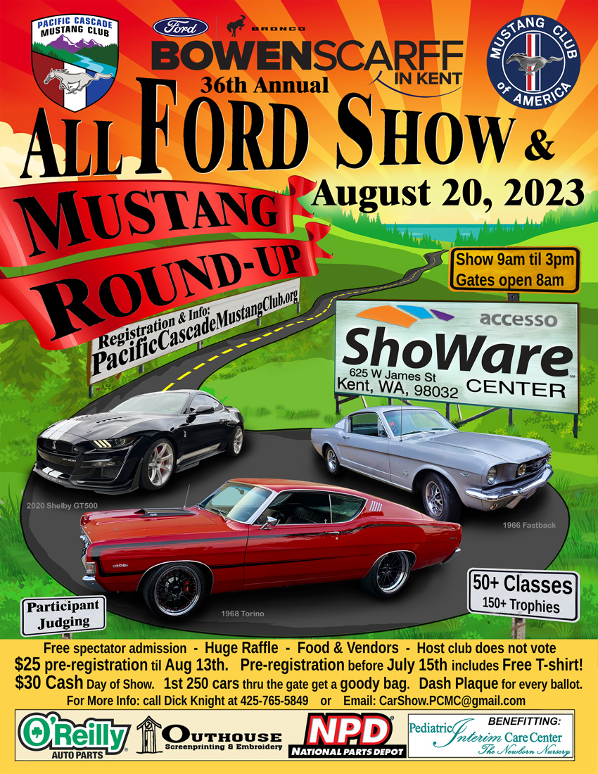 36th Annual All Ford Show & Mustang Roundup