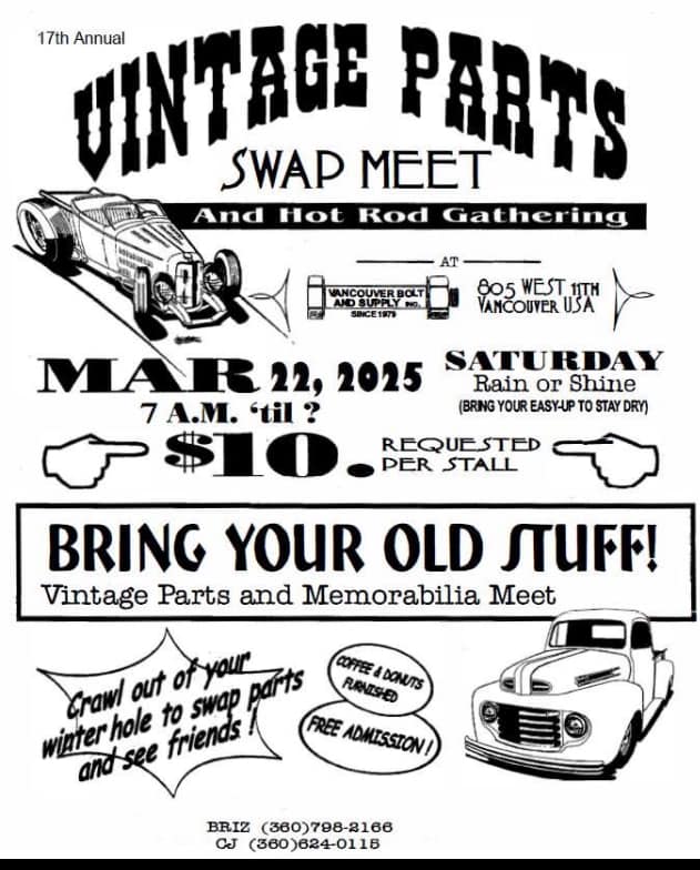 Vintage Parts Swap Meet