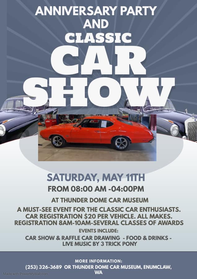 Anniversary Party and Classic Car Show