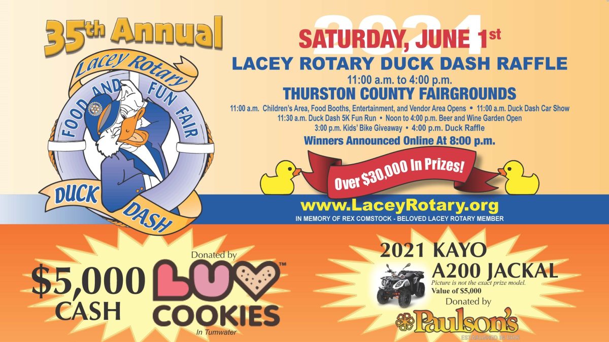 Lacey Rotary Duck Dash Car Show