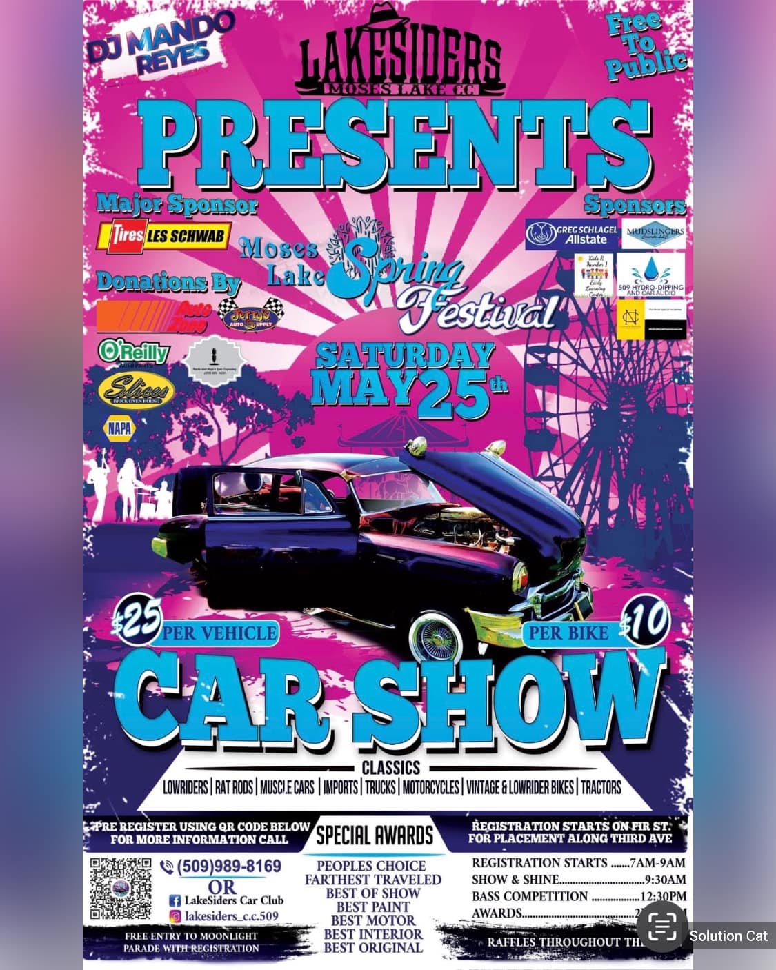 Moses Lake Spring Festival Car Show