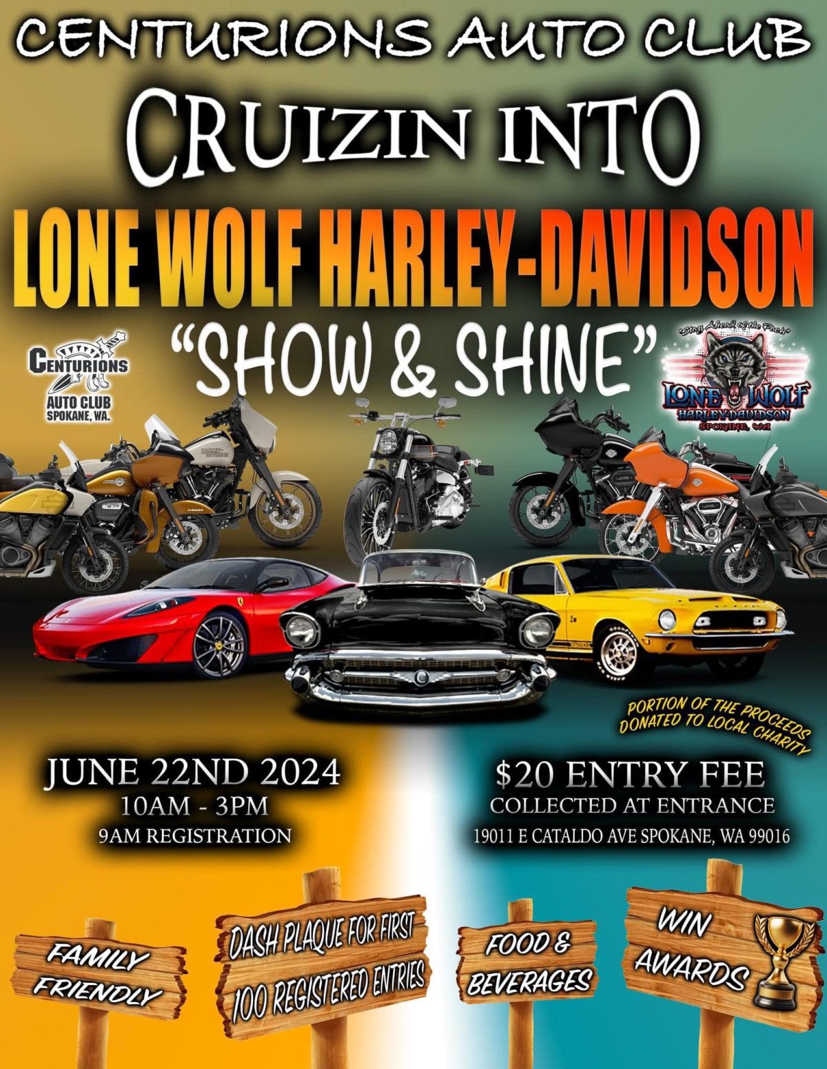 Cruizin into Lone Wolf Harley-Davidson