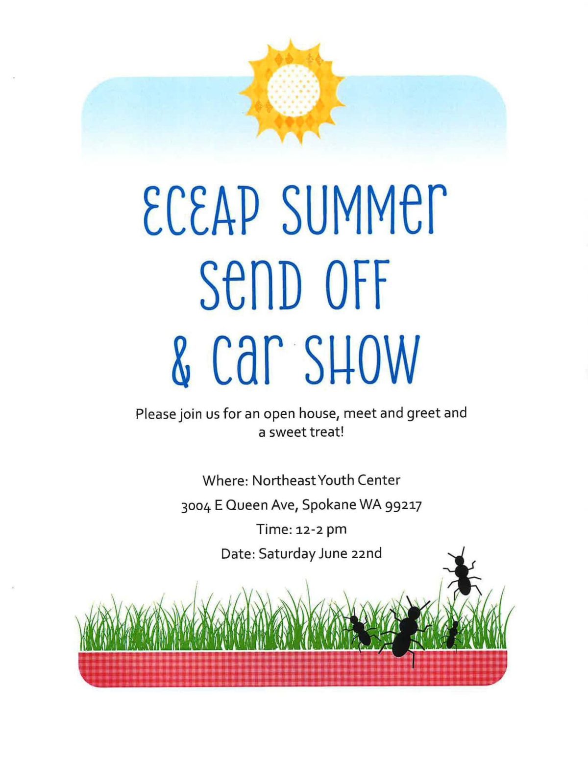 ECEAP Summer Send Off & Car Show