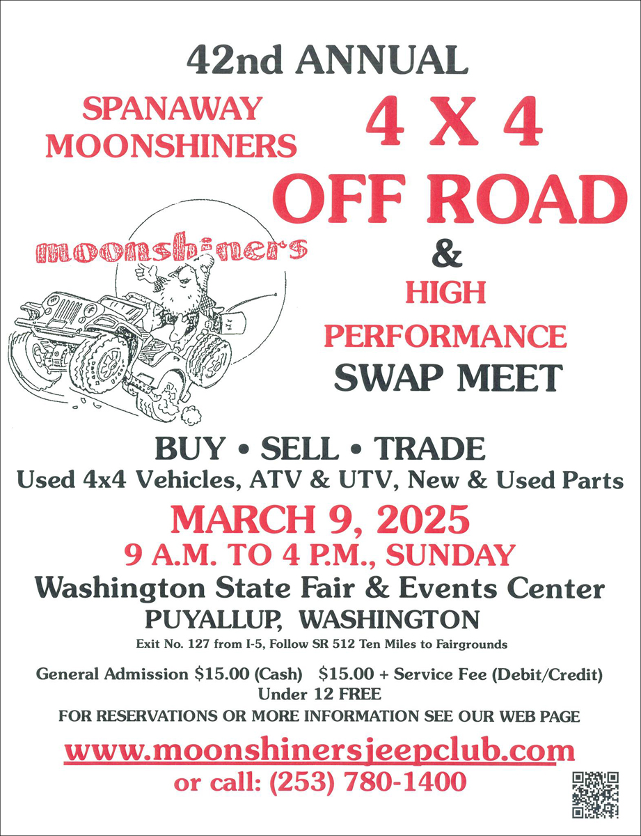 42nd Annual 4 x 4 Off Road & High Performance Swap Meet