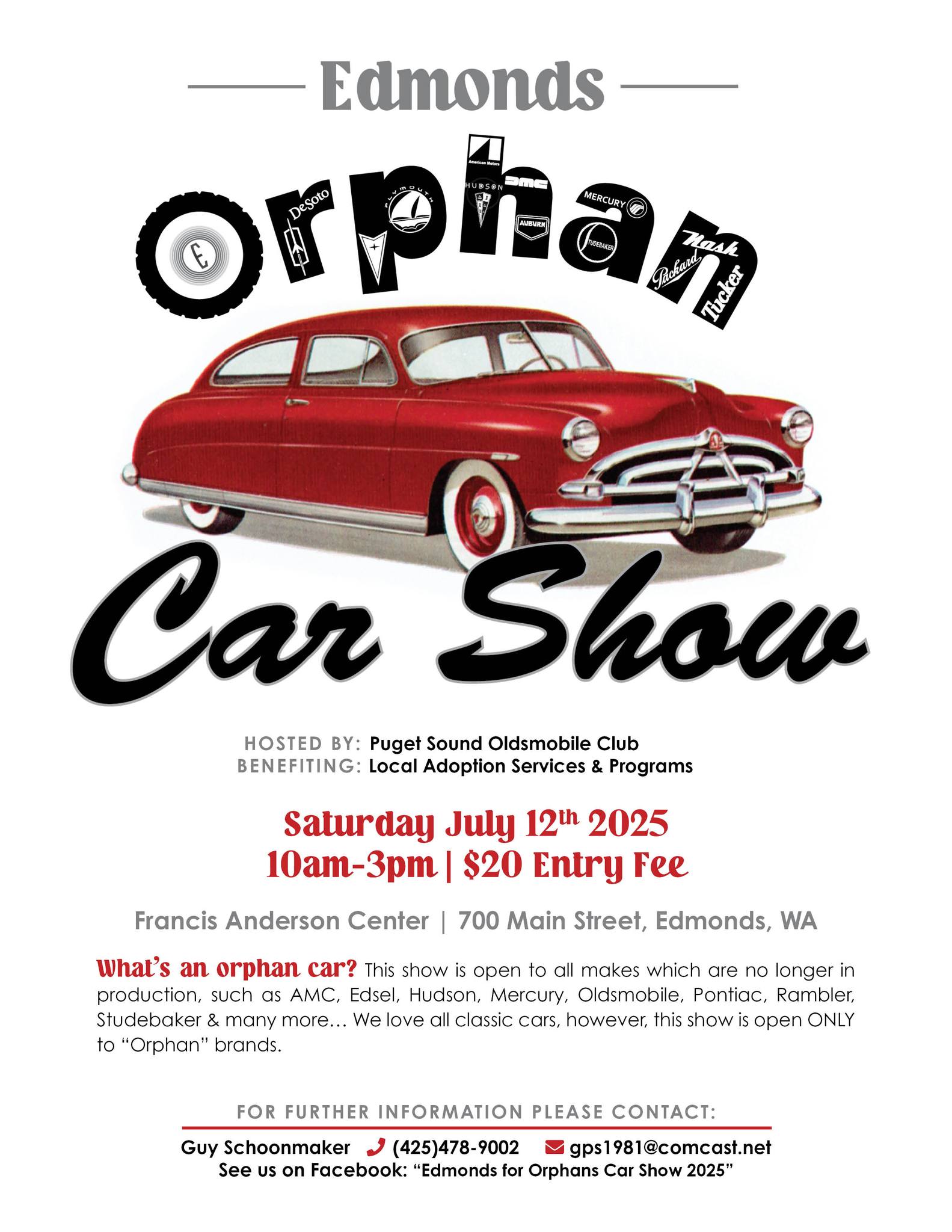 Edmond's Orphan Car Show